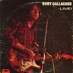 rory gallagher live! 1972 lp - bullfrog blues rock guitar laudromat blueprint